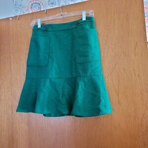Anthropologie Maeve Wool Skirt Size 2 Worn Once